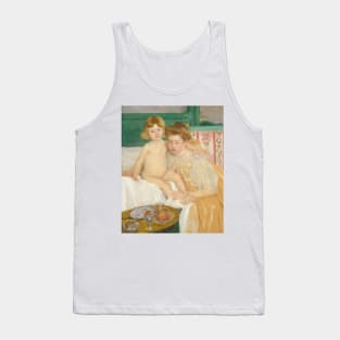 Mother and Child (Baby Getting Up from His Nap) by Mary Cassatt Tank Top